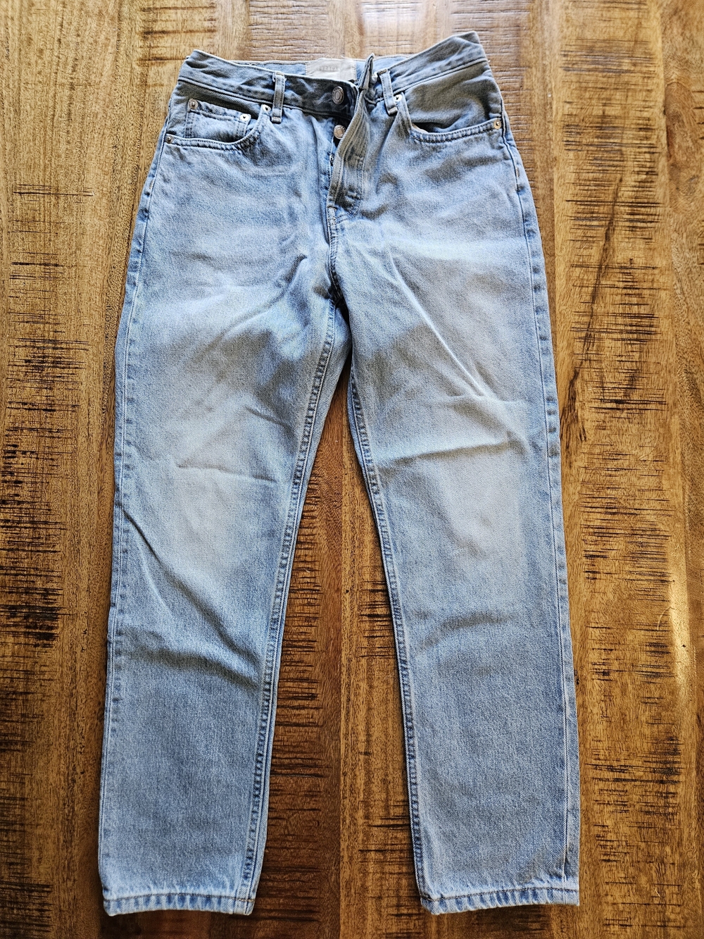 Everlane Light Blue Cropped Ankle Jeans